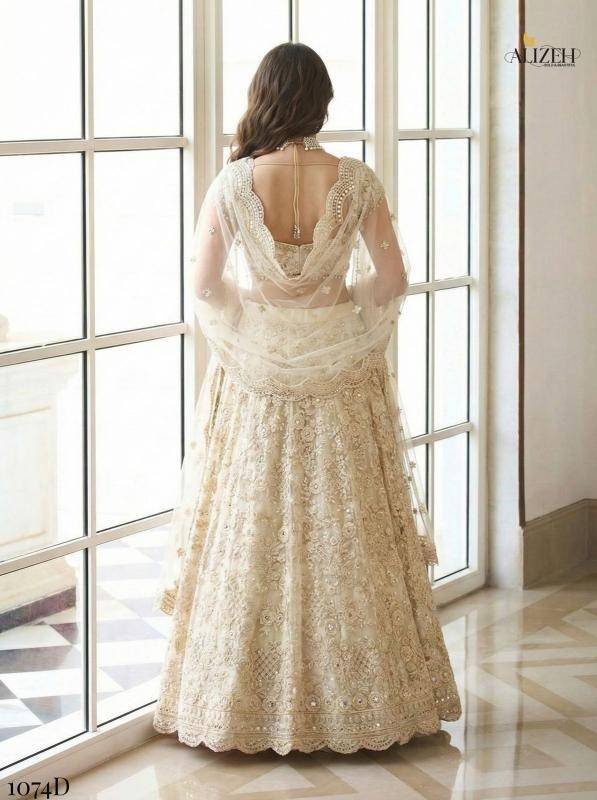 Alizeh Bridal Heritage 1074 Affordable lehenga choli in Bangalore